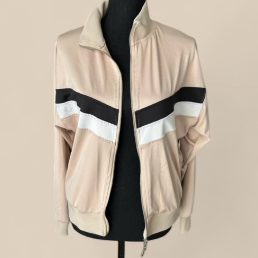 Cotton On Zipped Color-block light jacket